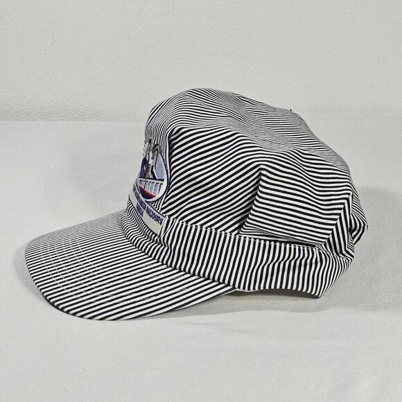 Rocky Mountain Railroad Canada Train Conductor Snapback Adjustable Hat - Picture 2 of 8